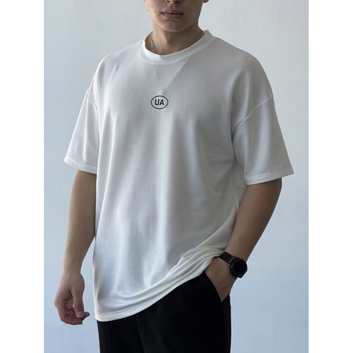 Oversize футболка з надписом
