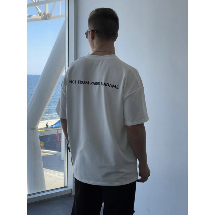 Oversize футболка з надписом