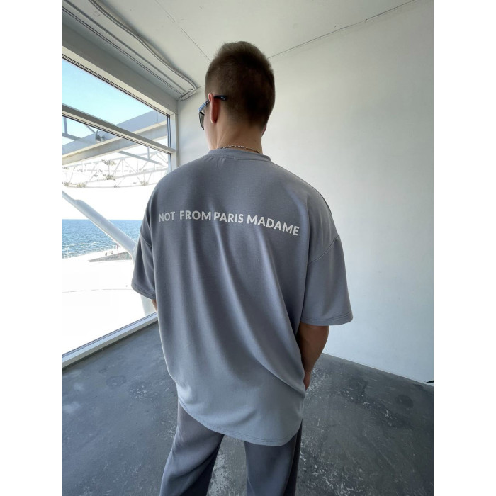 Oversize футболка з надписом