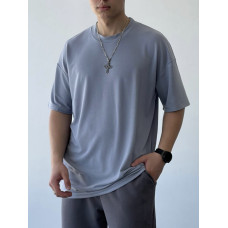 Oversize футболка з принтом