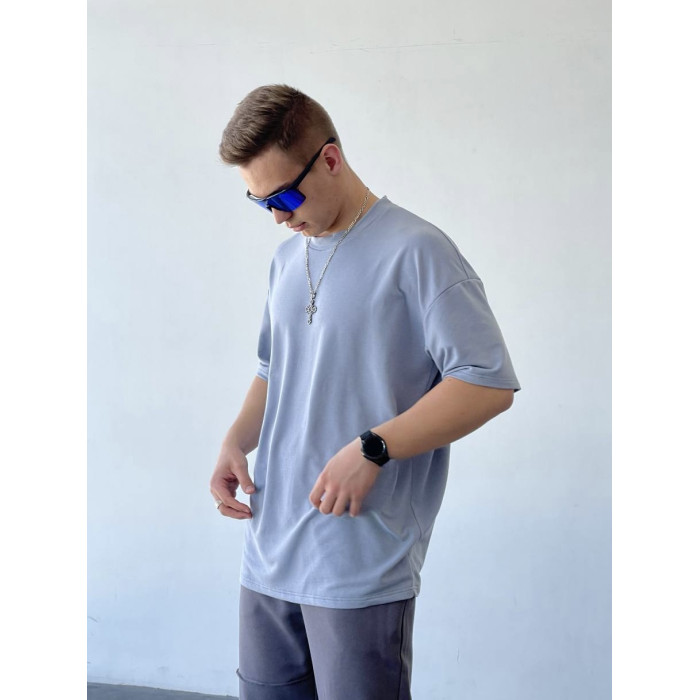 Oversize футболка з принтом