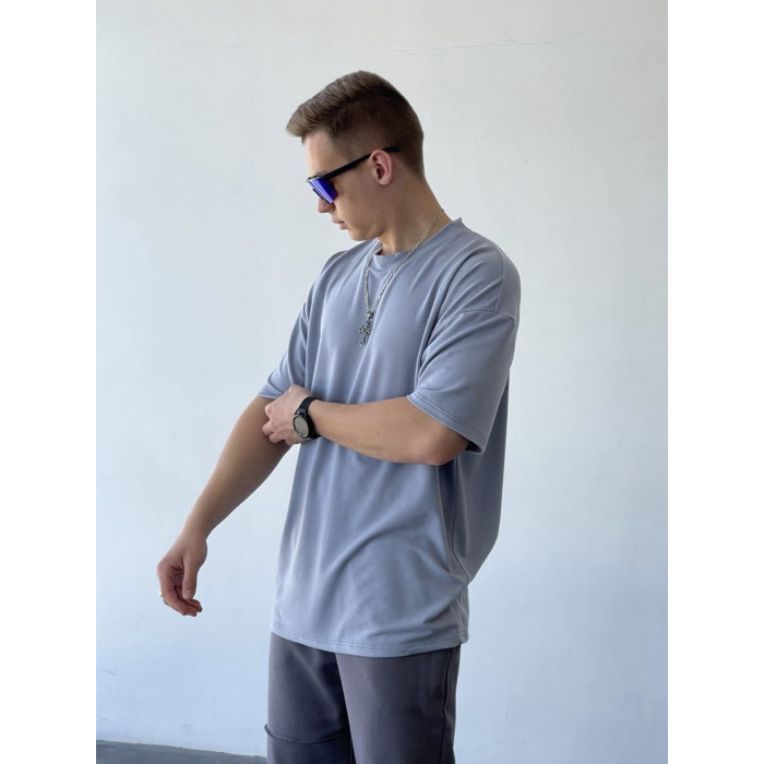 Oversize футболка з принтом