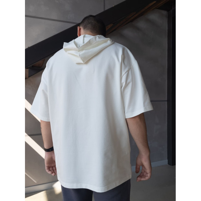 Oversize футболка з капюшоном