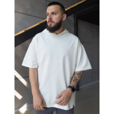 Oversize футболка з капюшоном