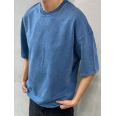 Oversize футболка з вивареної тканини