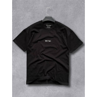 Oversize футболка з принтом