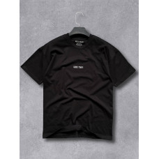 Oversize футболка з принтом