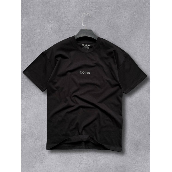 Oversize футболка з принтом