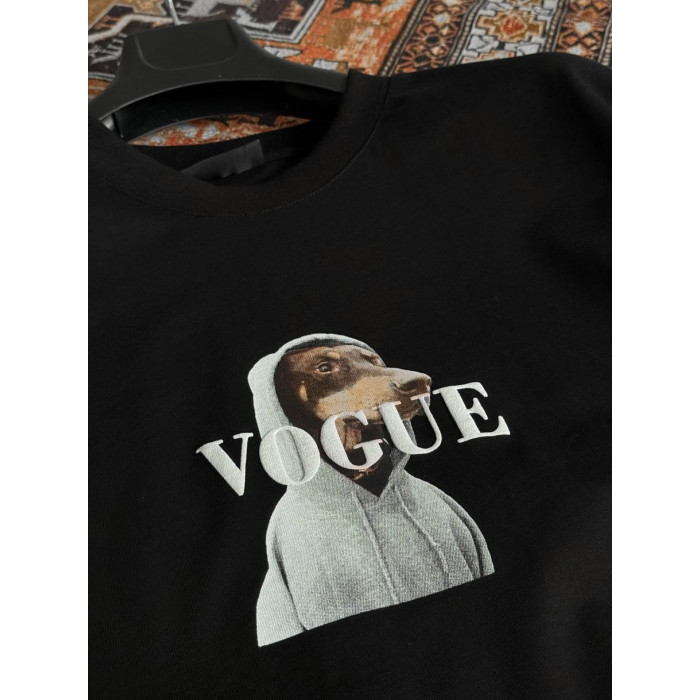Oversize футболка з принтом