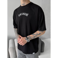 Oversize футболка з принтом