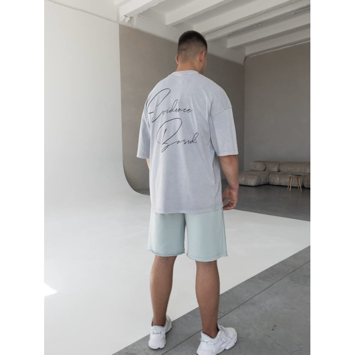 Oversize футболка з надписом