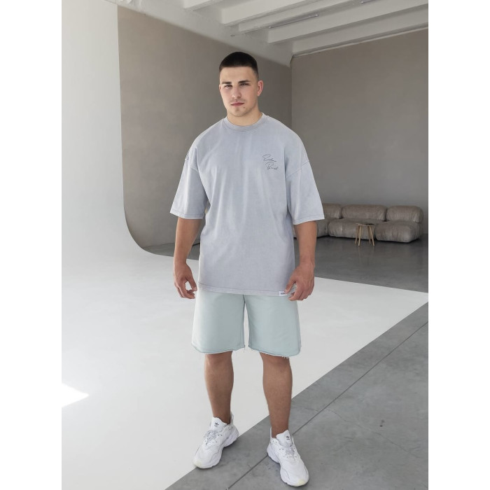 Oversize футболка з надписом
