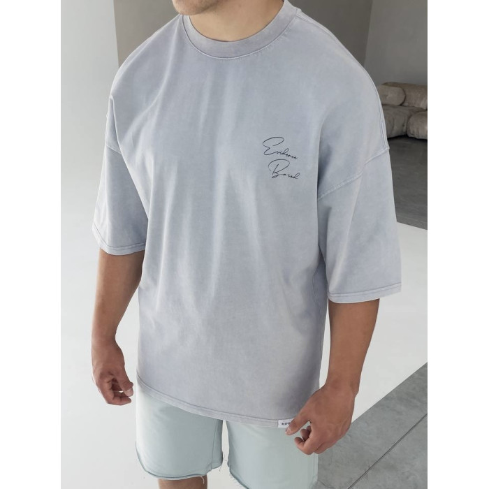 Oversize футболка з надписом