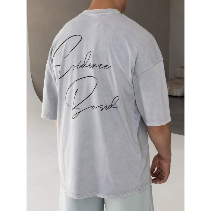 Oversize футболка з надписом