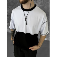 Oversize футболка з акцентними швами