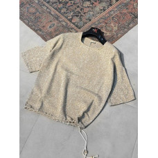 Oversize футболка з принтом