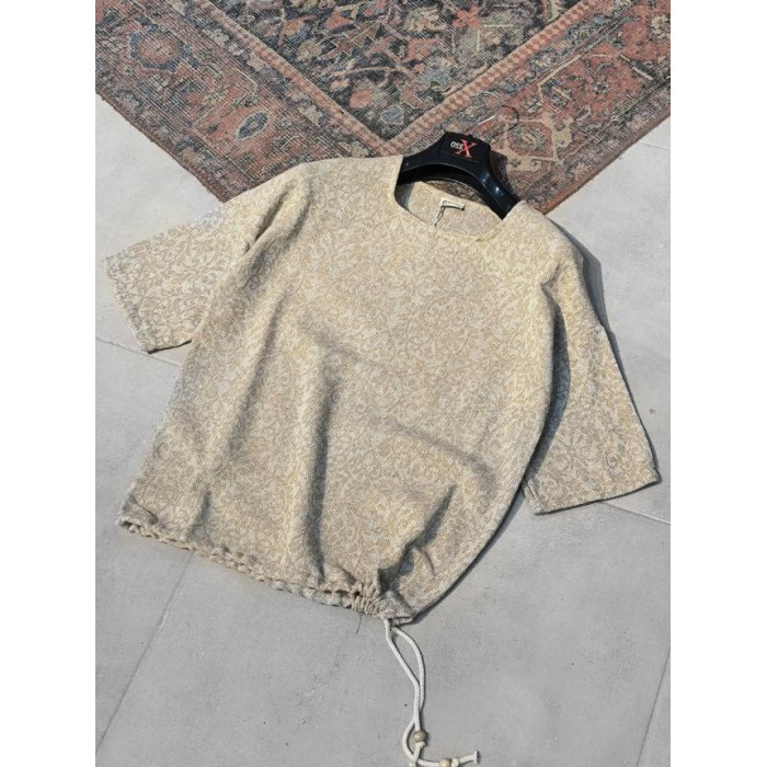 Oversize футболка з принтом