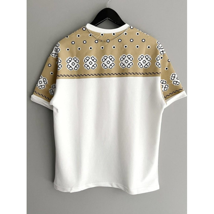 Oversize футболка з принтом