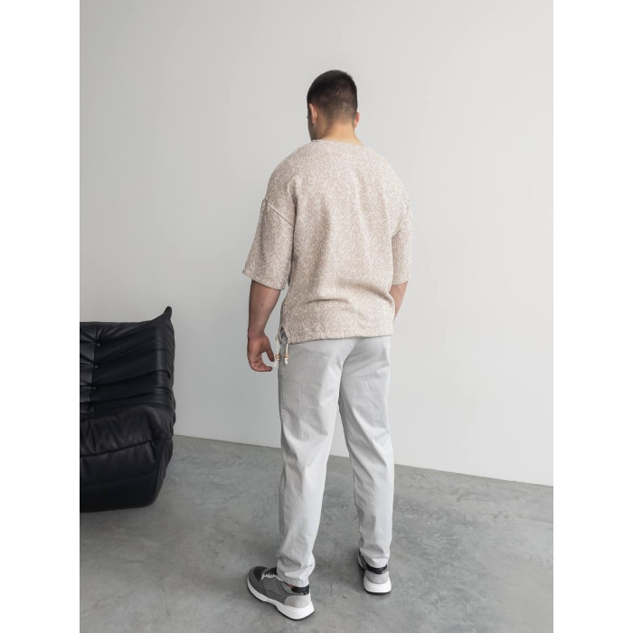 Oversize футболка з принтом