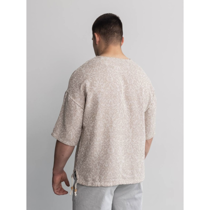 Oversize футболка з принтом