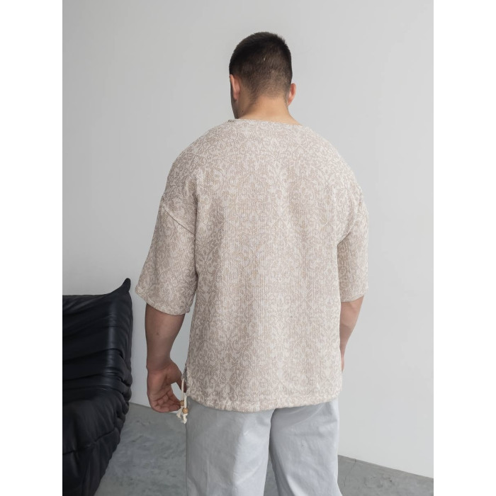 Oversize футболка з принтом