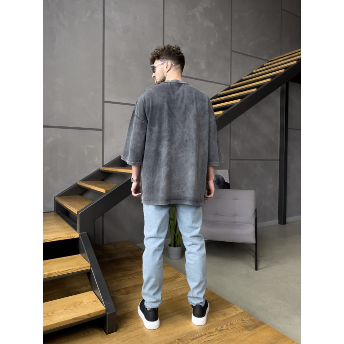 Oversize футболка з надписом