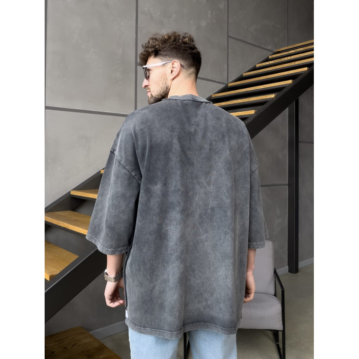 Oversize футболка з надписом