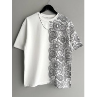 Oversize футболка з принтом
