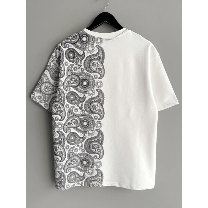 Oversize футболка з принтом