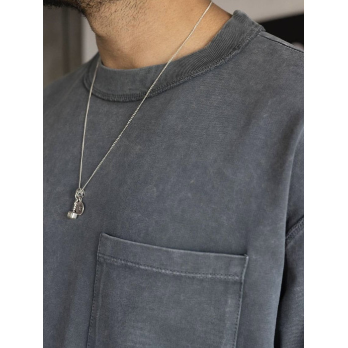 Oversize футболка з кишенею