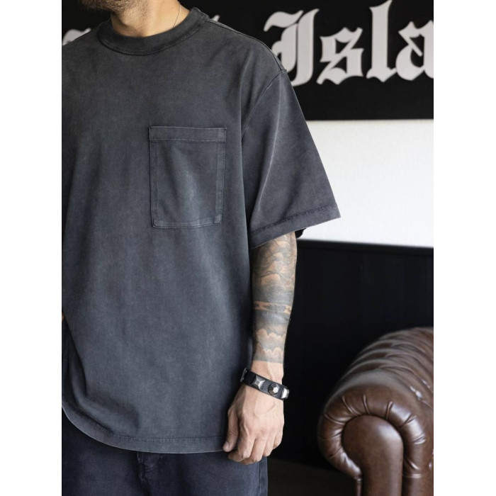 Oversize футболка з кишенею