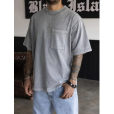 Oversize футболка з кишенею
