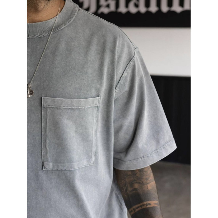 Oversize футболка з кишенею