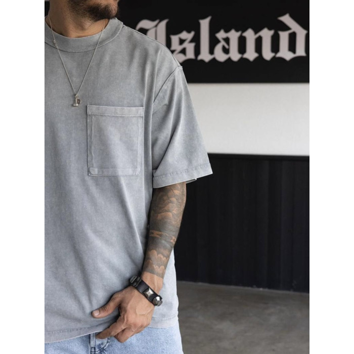 Oversize футболка з кишенею