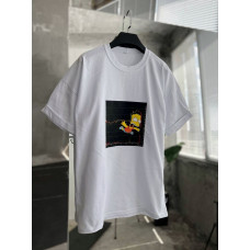 Oversize футболка з принтом