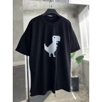 Oversize футболка з принтом