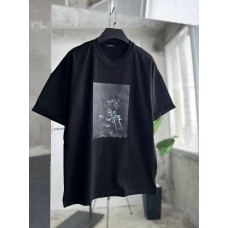 Oversize футболка з принтом