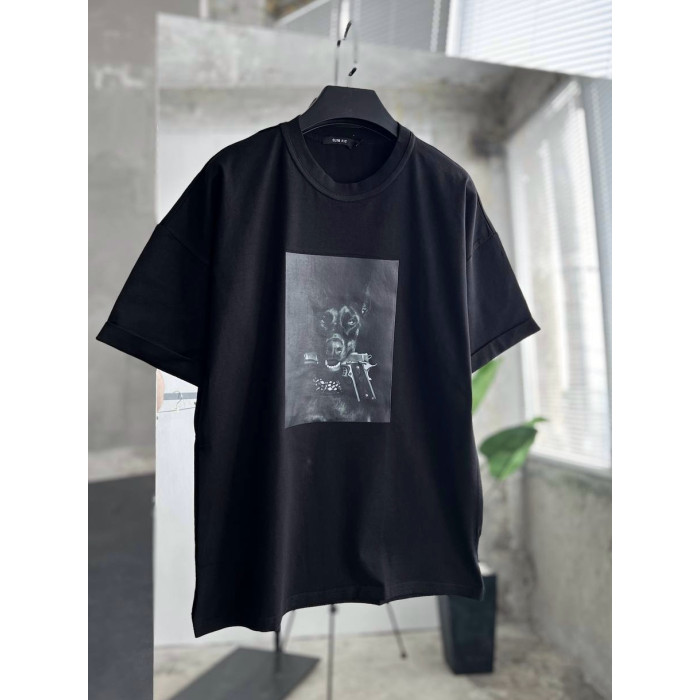 Oversize футболка з принтом