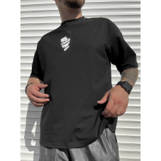 Oversize футболка з принтом