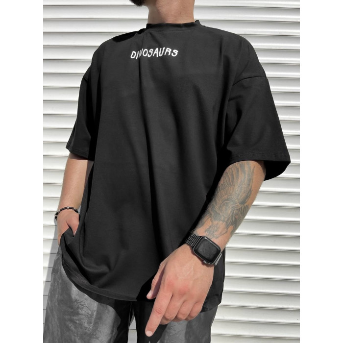 Oversize футболка з принтом