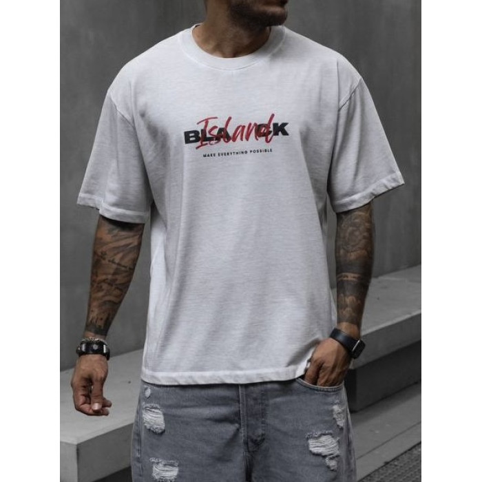 Oversize футболка з надписом