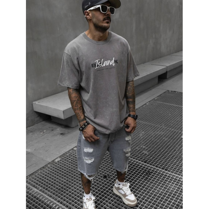 Oversize футболка з надписом