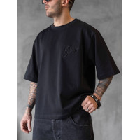 Oversize футболка з вишивкою