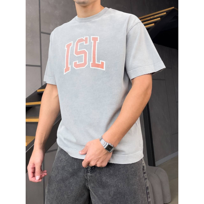 Oversize футболка з принтом