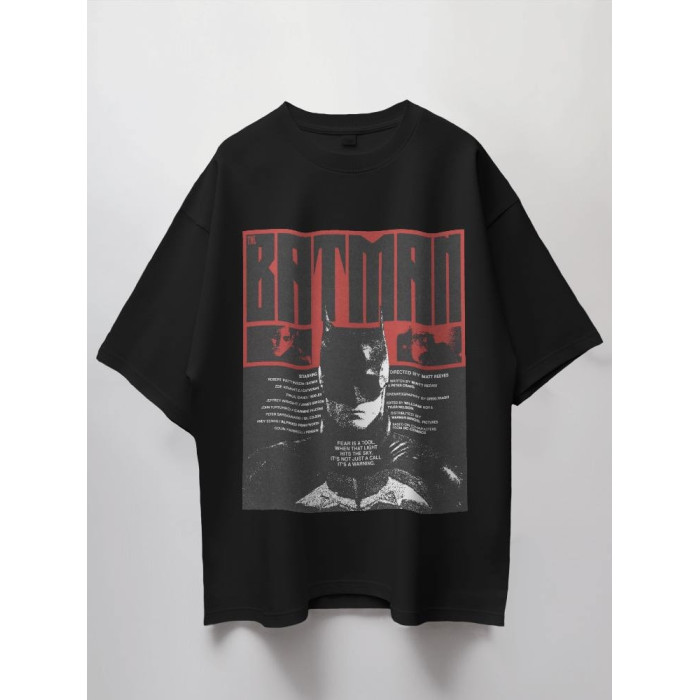Oversize футболка з принтом