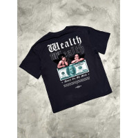 Oversize футболка з принтом