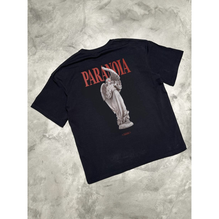 Oversize футболка з принтом