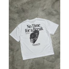Oversize футболка з принтом