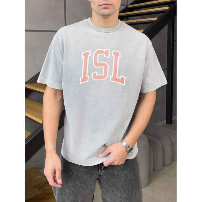 Oversize футболка з принтом