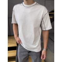 Oversize футболка з акцентними швами